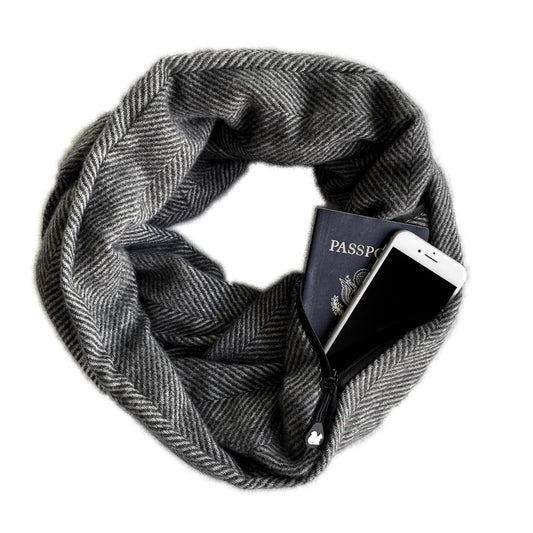 SHOLDIT Infinity Scarf with Pocket™