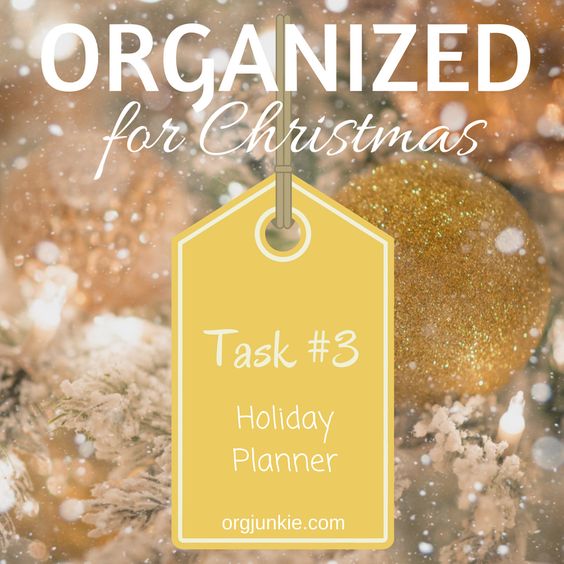 Tops Tips to be Organized for Christmas